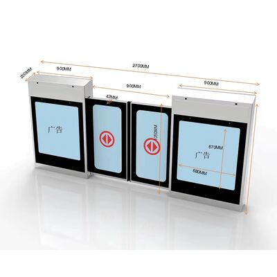 주문 높이 1.5m ~ 3m 플랫폼 스크린 도어 표면 장착 산업 구역에 대한 주변 보안 접근 통제 제공 online manufacture