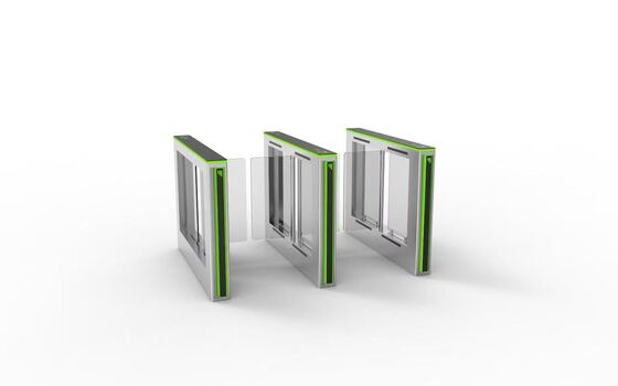 주문 새로운 모델 세르보 모터 제어 보행자 고속 경로 허리 높은 턴스틸 게이트 online manufacture