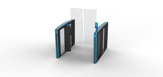 주문 대형 방해물 회전식 개찰구 - 전동 작동 방식, 인원 통제 및 보안 출입 시스템에 적합 online manufacture