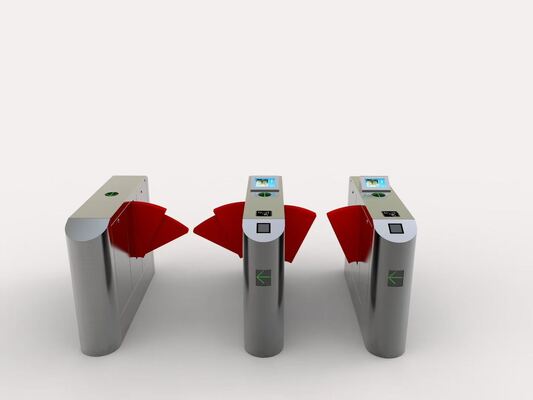 주문 슈퍼마켓 회전식 개찰구용 스마트 스피드 보행자 제어 플랩 배리어 게이트 online manufacture