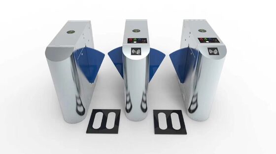 주문 AC220V SS304 플랩 배리어 턴스타일 지하철 게이트 online manufacture