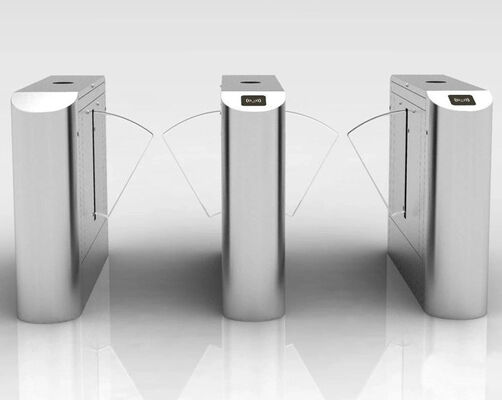 주문 650mm 통로 너비 플랩 장벽 턴스틸 지하철 45PPM online manufacture