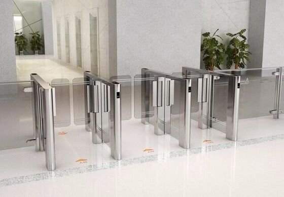 주문 800mm 넓은 경로 SUS304 반 높이의 보안 턴스틸 게이트 online manufacture