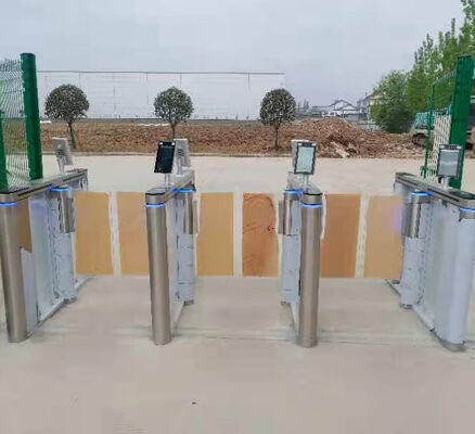 주문 SUS304 SS316 보안 속도 보행자 회전문 사무실 학교용 online manufacture