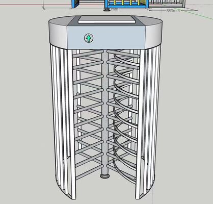 주문 접근 제어 보행자 건설 현장 전체 높이 회전대 online manufacture