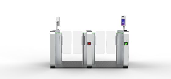 좋은 가격 1400 X 10 X 1000 Mm Cabinet Size Speed Gate Barrier Turnstile Powered by DC 24 V Servo Drive 온라인으로