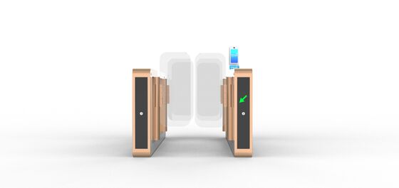 좋은 가격 Airport  Full Height  AB Swing Turnstile Gate Security Entrance With Gloden Color 온라인으로