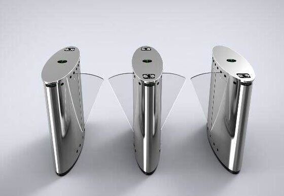 좋은 가격 다이렉트 드라이브 SUS316 Mifare 카드 자동 플랩 장벽 온라인으로