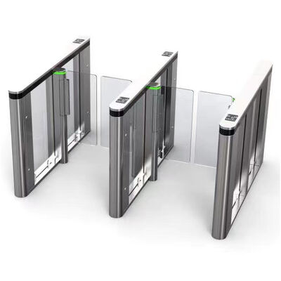 좋은 가격 SS304 서보 모터 제어 평범한 추월 차선 허리 높은 회전식 십자문 온라인으로