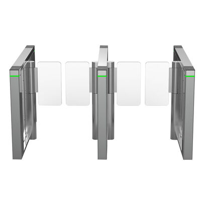 MF 카드 액세스 보안 턴스틸 게이트 SUS304 슬림 스윙 배리저 턴스틸