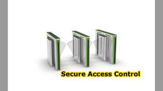 플랩 배리어 개찰구 보안 게이트 출입 통제